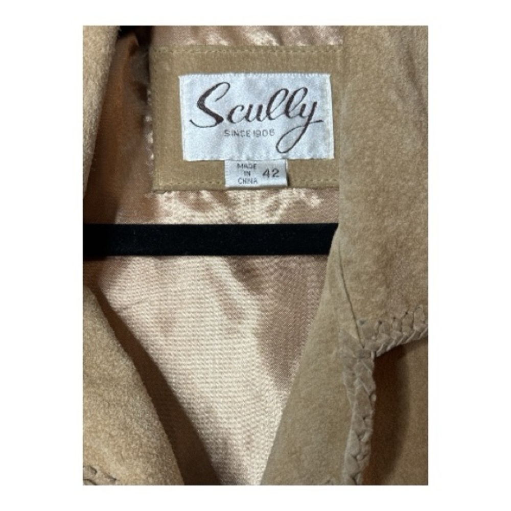 Scully Suede Leather Fringe Western Jacket 42 - Picture 2 of 3